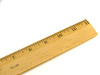 wooden ruler - photo/picture definition - wooden ruler word and phrase image