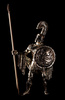 Greek soldier statue - photo/picture definition - Greek soldier statue word and phrase image