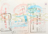 passport page - photo/picture definition - passport page word and phrase image