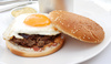 American burger - photo/picture definition - American burger word and phrase image