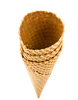sugar waffle cone - photo/picture definition - sugar waffle cone word and phrase image