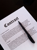 contract - photo/picture definition - contract word and phrase image