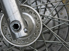 motorcycle wheel - photo/picture definition - motorcycle wheel word and phrase image