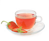 strawberry tea - photo/picture definition - strawberry tea word and phrase image