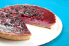 berries cheesecake - photo/picture definition - berries cheesecake word and phrase image