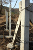 barbwire fence - photo/picture definition - barbwire fence word and phrase image